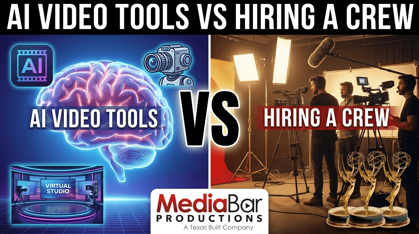 AI Video Tools vs. Hiring a Real Crew