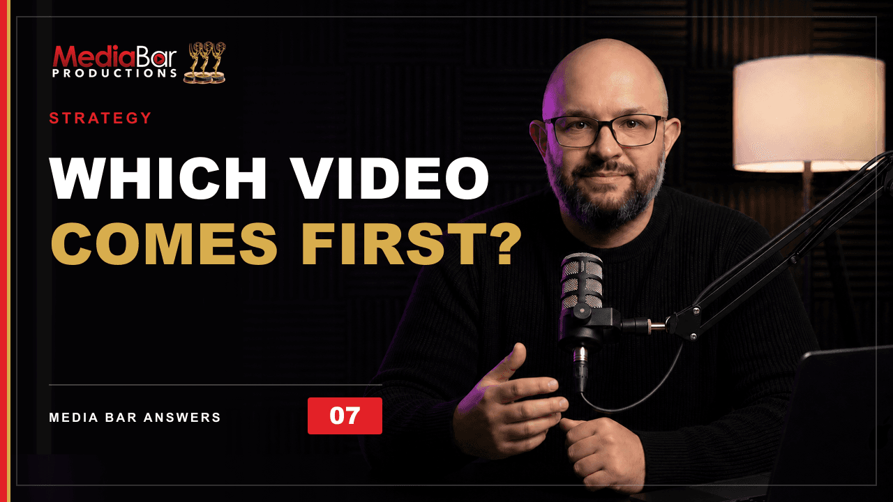 Media Bar Answers example: What Type of Video Should a Business Make First?